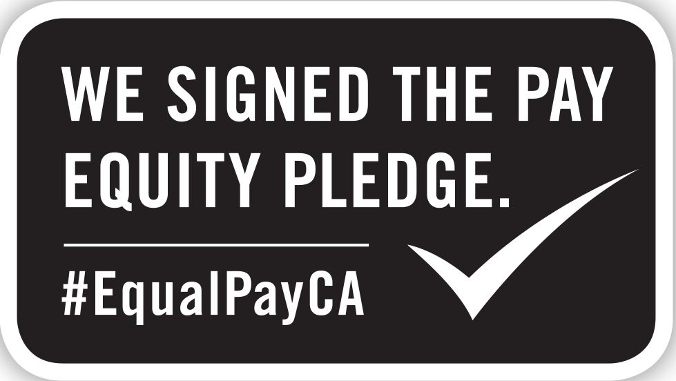 Signatory to California Commission on the Status of Women and Girls Pay Equity Pledge